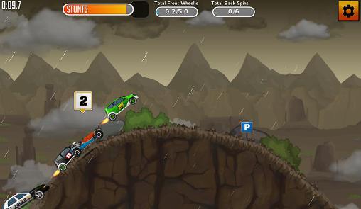 Atomic rally - Android game screenshots.