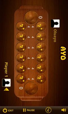 Gameplay of the Ayo Mobile for Android phone or tablet.