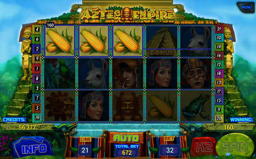 Aztec empire: Slot - Android game screenshots.