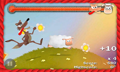 Gameplay of the BAA! Run for Android phone or tablet.