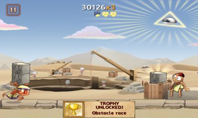 Gameplay of the Babel Running for Android phone or tablet.