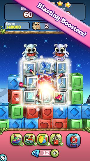 Baby blocks: Puzzle monsters! - Android game screenshots.