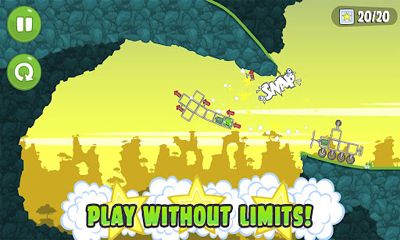 Gameplay of the Bad Piggies for Android phone or tablet.