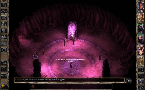 Baldur's gate 2 - Android game screenshots.