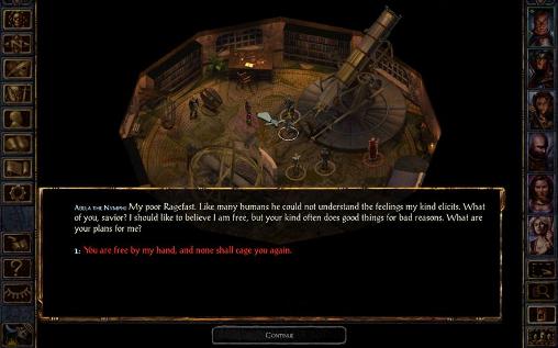 Baldur's gate: Enhanced edition - Android game screenshots.