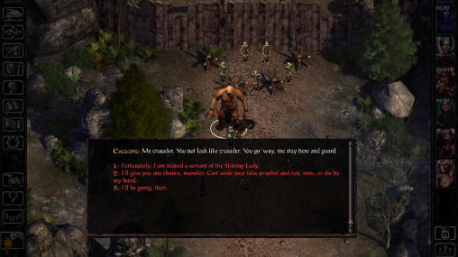 Baldur’s gate: Siege of Dragonspear - Android game screenshots.