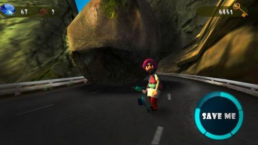 Balle balle ride - Android game screenshots.