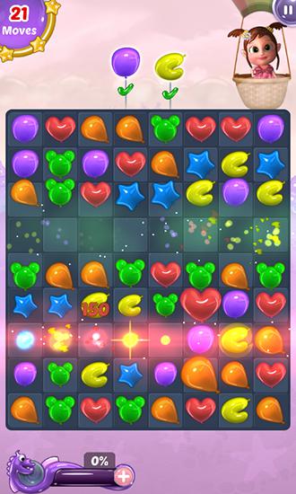 Balloon paradise - Android game screenshots.