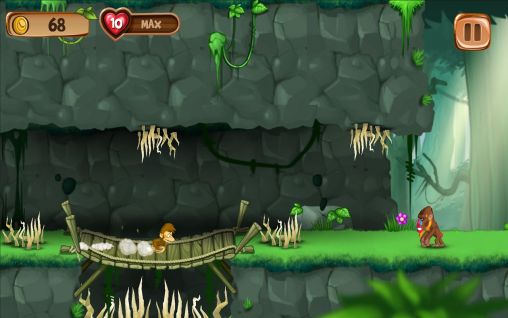 Banana island: Jungle run - Android game screenshots.
