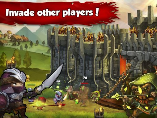 Band of heroes - Android game screenshots.