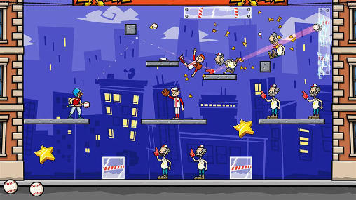 Baseball riot - Android game screenshots.