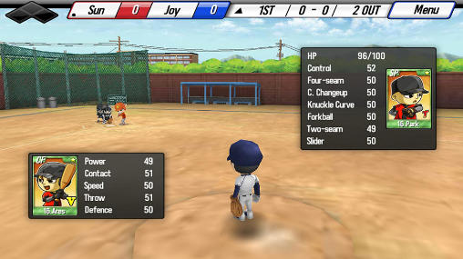 Baseball star - Android game screenshots.