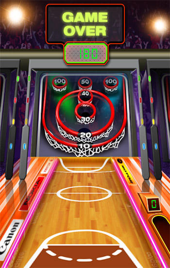 Basket bowl. Skee basket ball pro - Android game screenshots.