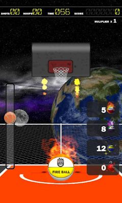 Gameplay of the Basketball Dunkadelic for Android phone or tablet.