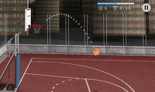 Basketball hit - Android game screenshots.