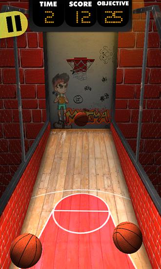 Basketball shooter - Android game screenshots.