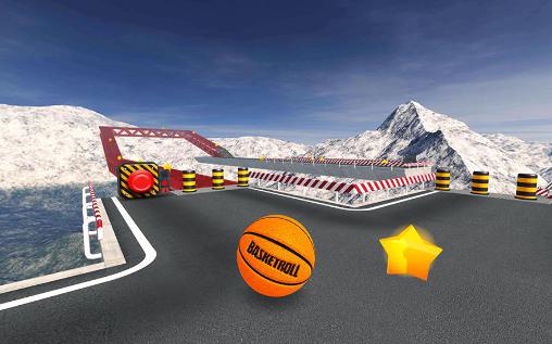 Basketroll 3D: Rolling ball - Android game screenshots.