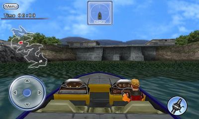 Bass Fishing 3D on the Boat - Android game screenshots.