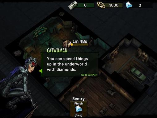 Batman: Arkham underworld - Android game screenshots.