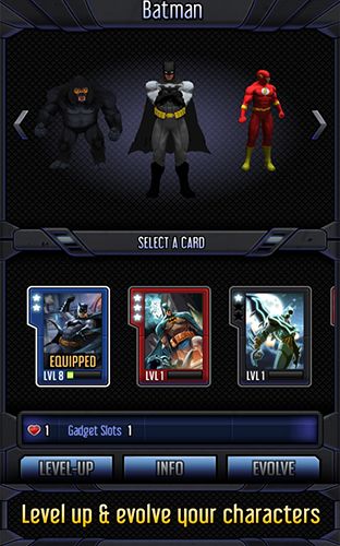 Batman & the Flash: Hero run - Android game screenshots.