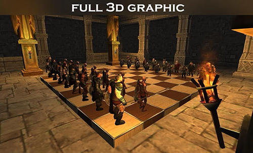 Battle chess - Android game screenshots.
