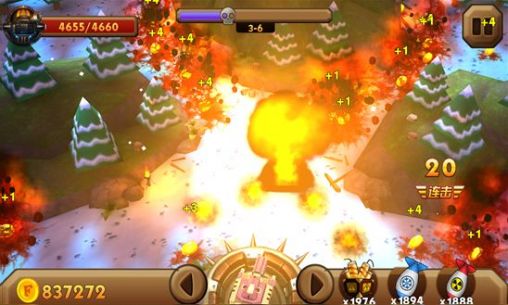Battle for homeland: Mad animals - Android game screenshots.