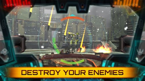 Battle mechs - Android game screenshots.