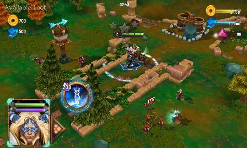Battle of heroes: Land of immortals - Android game screenshots.