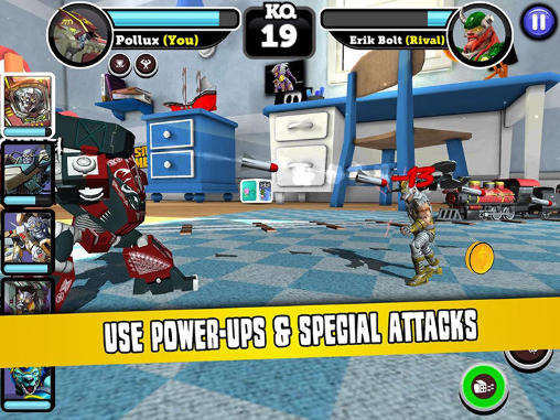 Battle of toys - Android game screenshots.