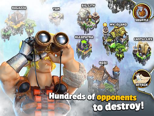 Gameplay of the Battle skylands for Android phone or tablet.