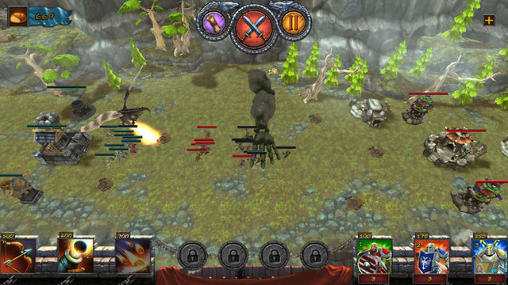 Battlemist: Tower defender. Clash of towers - Android game screenshots.