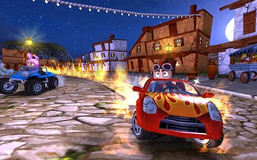 Beach buggy racing - Android game screenshots.