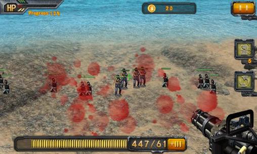 Beach sniper - Android game screenshots.