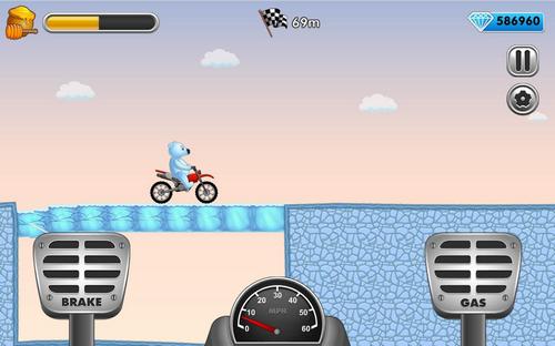Bear race - Android game screenshots.