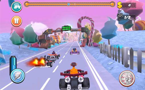 Beasty karts - Android game screenshots.