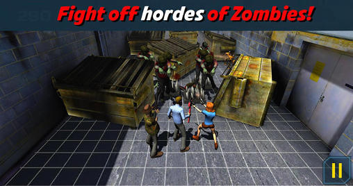 Because zombies - Android game screenshots.