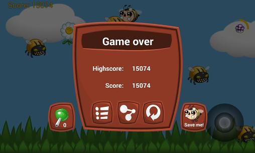 Bee vs bugs: Funny adventure - Android game screenshots.
