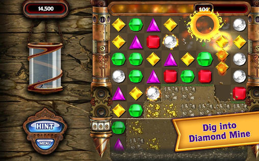 Bejeweled - Android game screenshots.