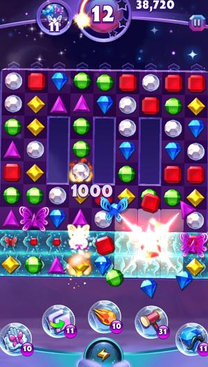 Bejeweled stars - Android game screenshots.