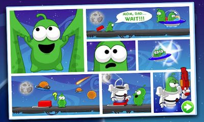 Gameplay of the Bert In Space for Android phone or tablet.