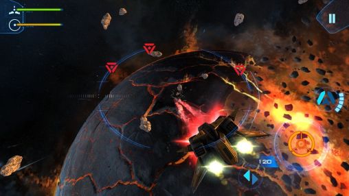 Beyond space - Android game screenshots.