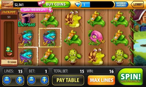 Big win casino: Slots. Xmas - Android game screenshots.