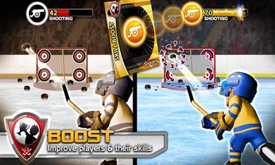 Big Win Hockey 2013 - Android game screenshots.
