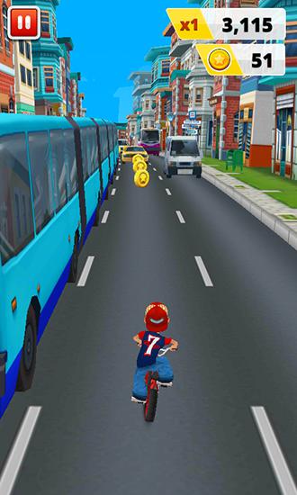 Bike blast: Racing stunts game - Android game screenshots.