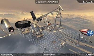 Bike Disassembly 3D - Android game screenshots.