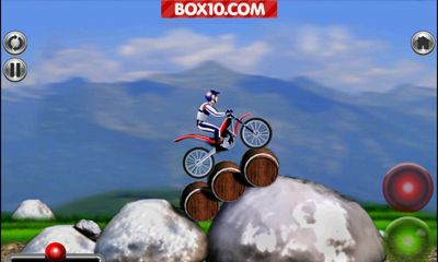 Gameplay of the Bike Mania - Racing Game for Android phone or tablet.