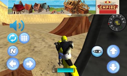 Bike racing: Motocross 3D - Android game screenshots.