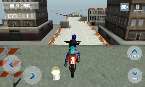 Bike racing: Stunts 3D - Android game screenshots.