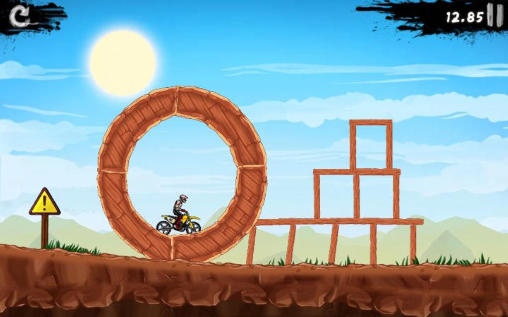 Bike rivals - Android game screenshots.
