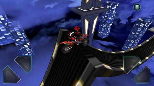 Bike wheeling - Android game screenshots.